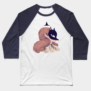 Fox Face Baseball T-Shirt